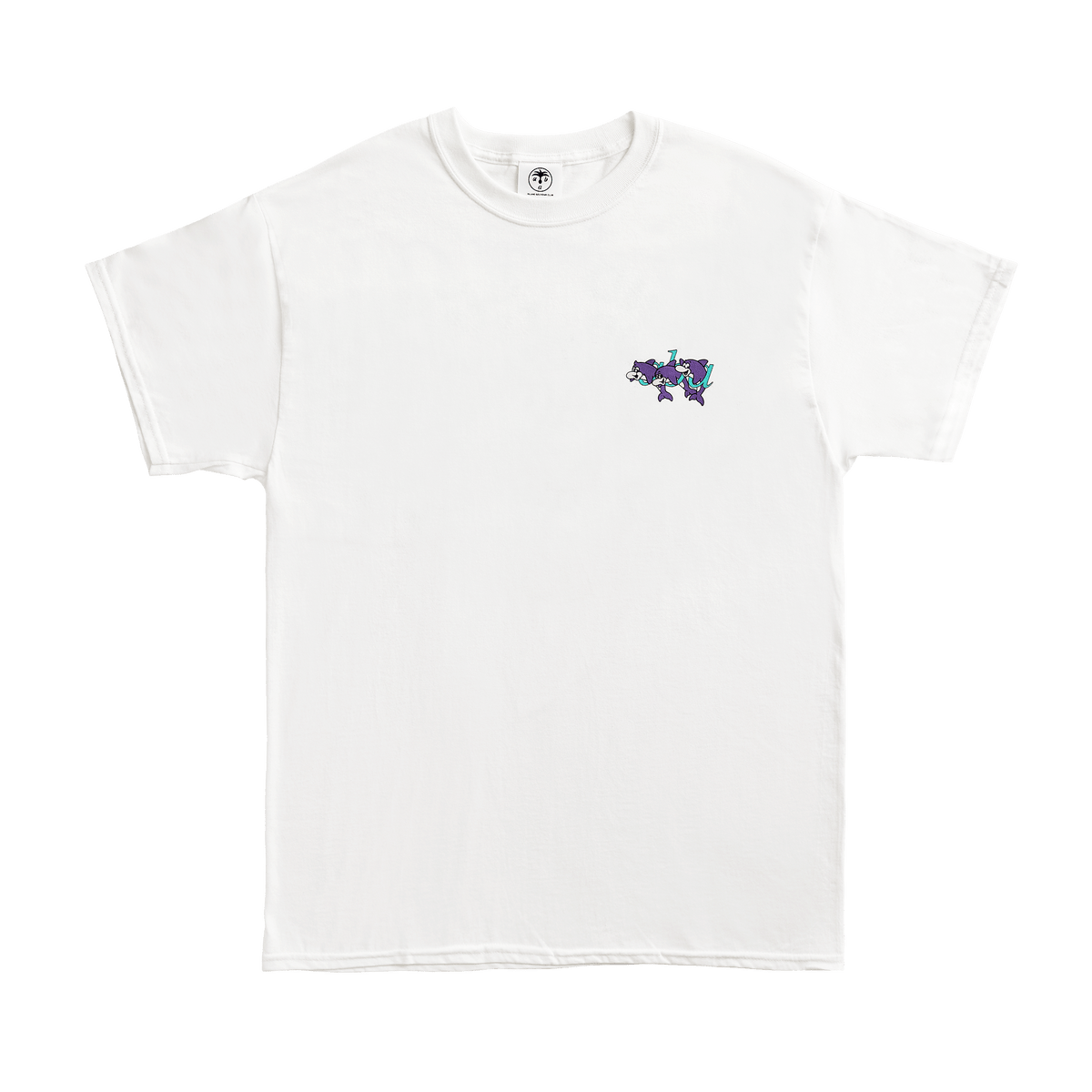 EESSAY Dolphin T-Shirt ホワイト eessay] DOLPHIN T SHIRT - WHITE 正規品 韓国ブランド 韓国通販