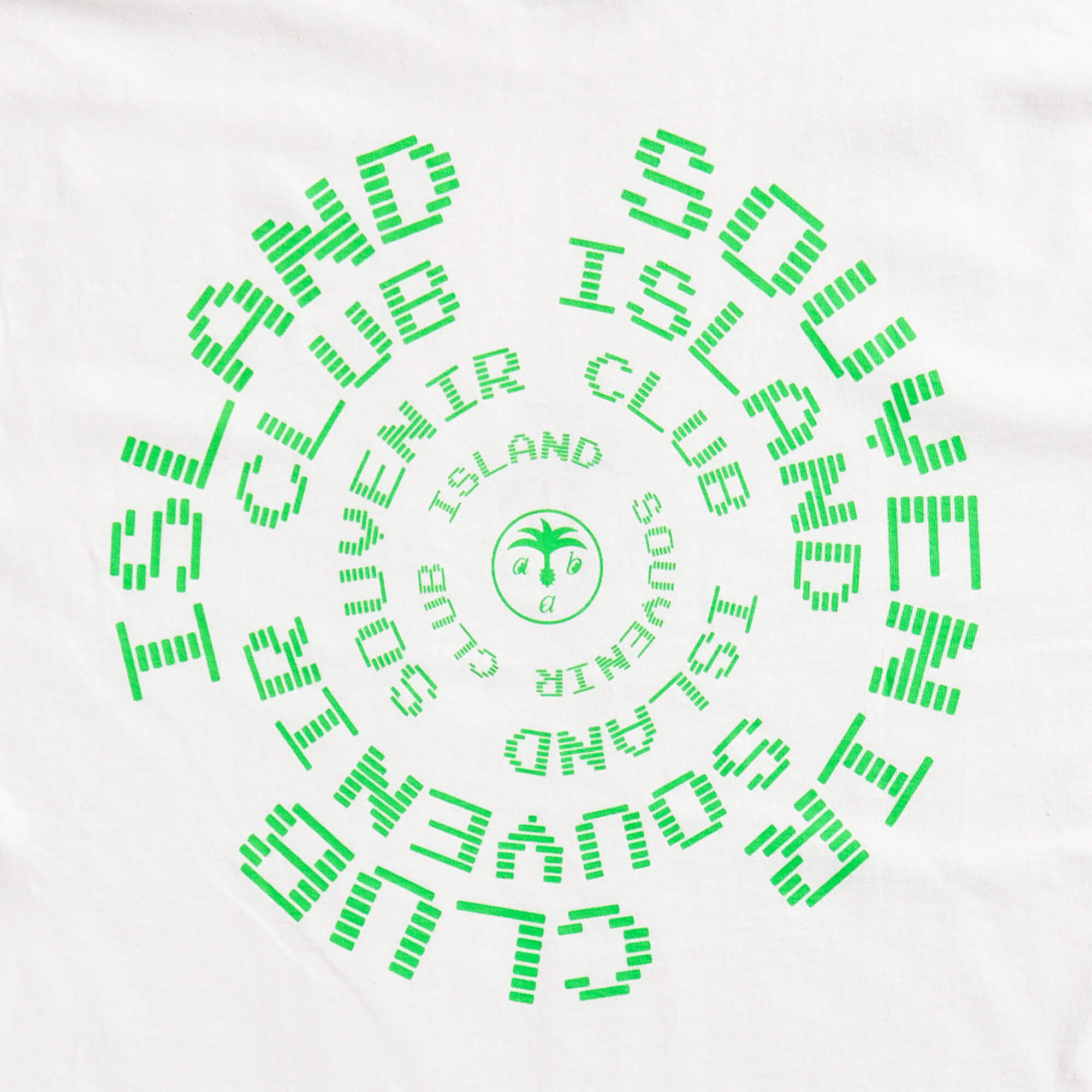 Circle Long Sleeve T-shirt Green