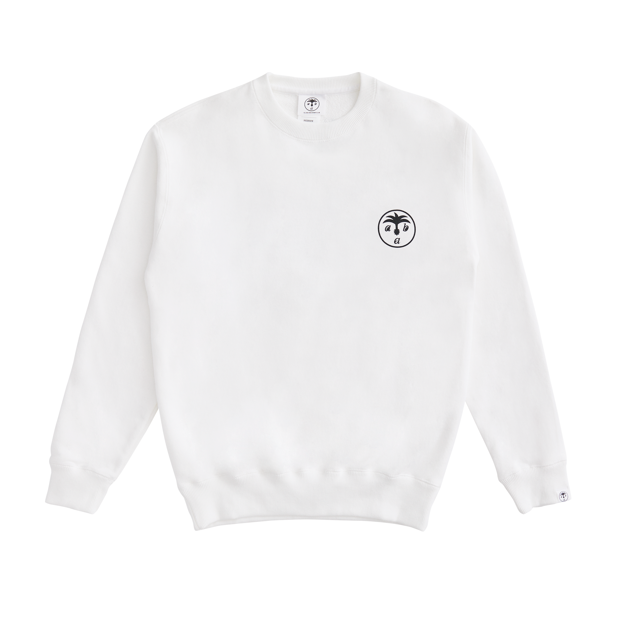 ABA logo sweatshirt White