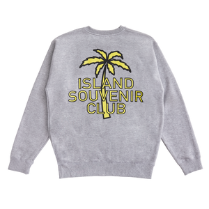 Yellow Palm sweatshirt Gray