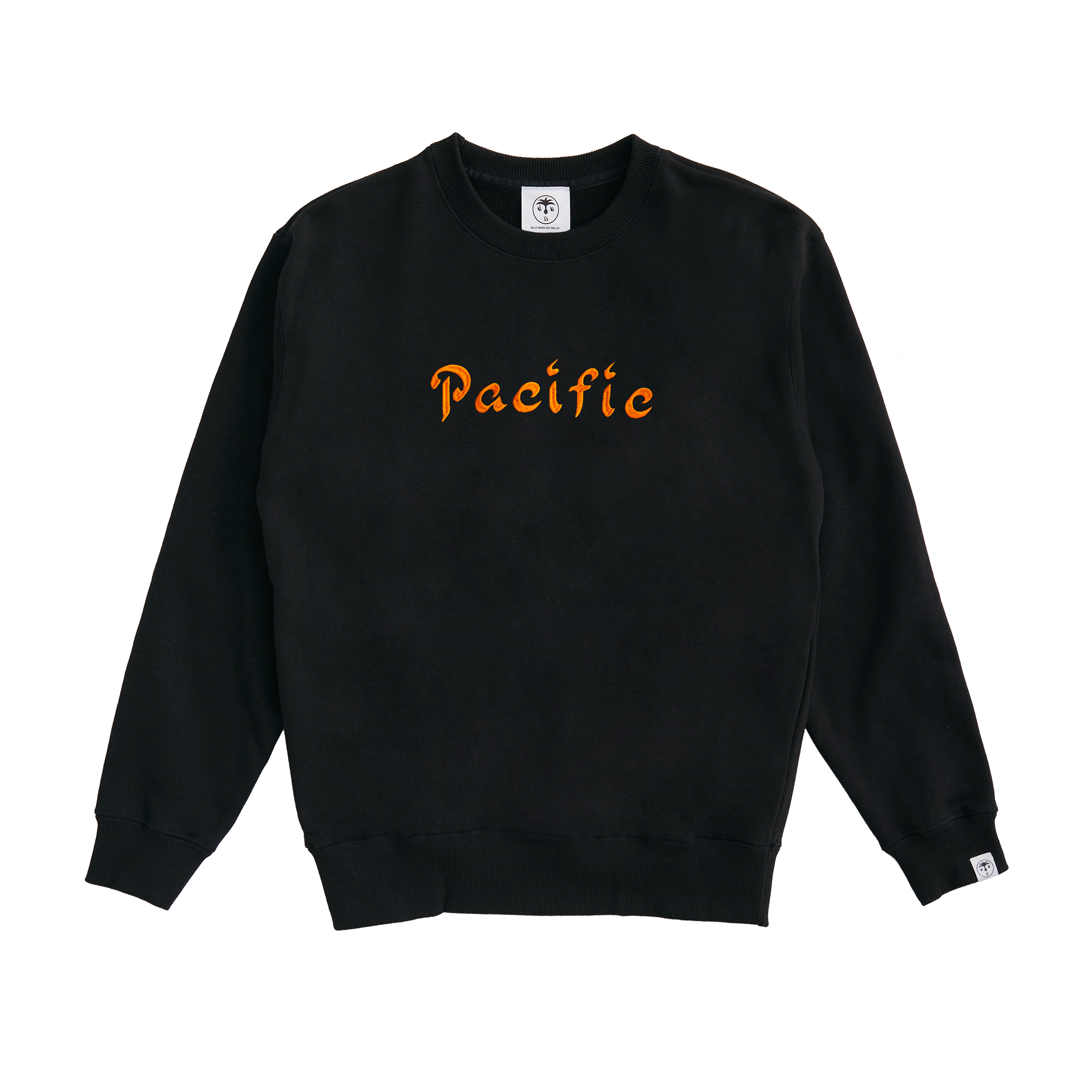 Pacific sweatshirt Black | 刺繍