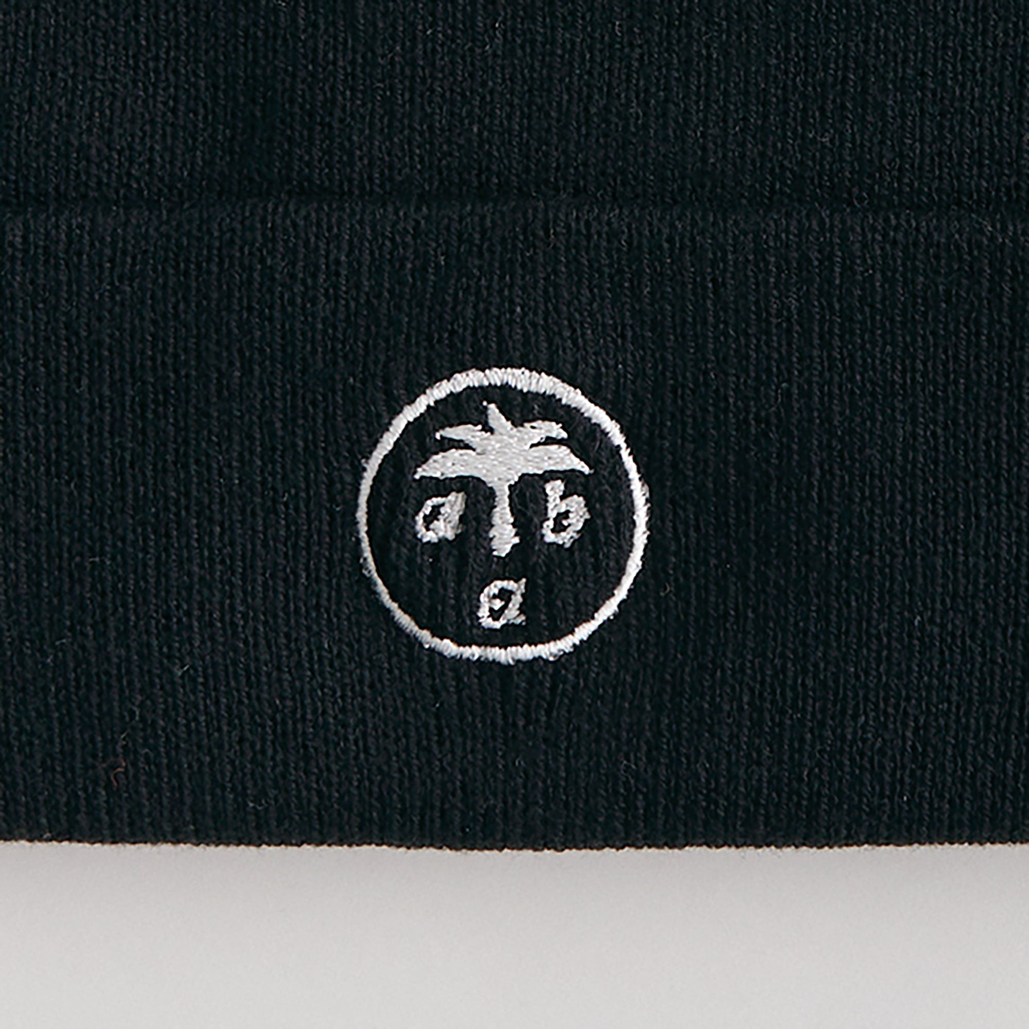 ABA logo knit cap Black