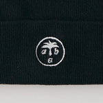 画像をギャラリービューアに読み込む, ABA logo knit cap Black
